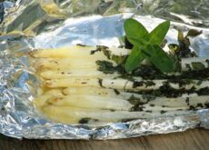 gegrillter Spargel