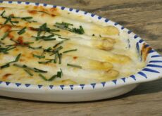 Spargelgratin